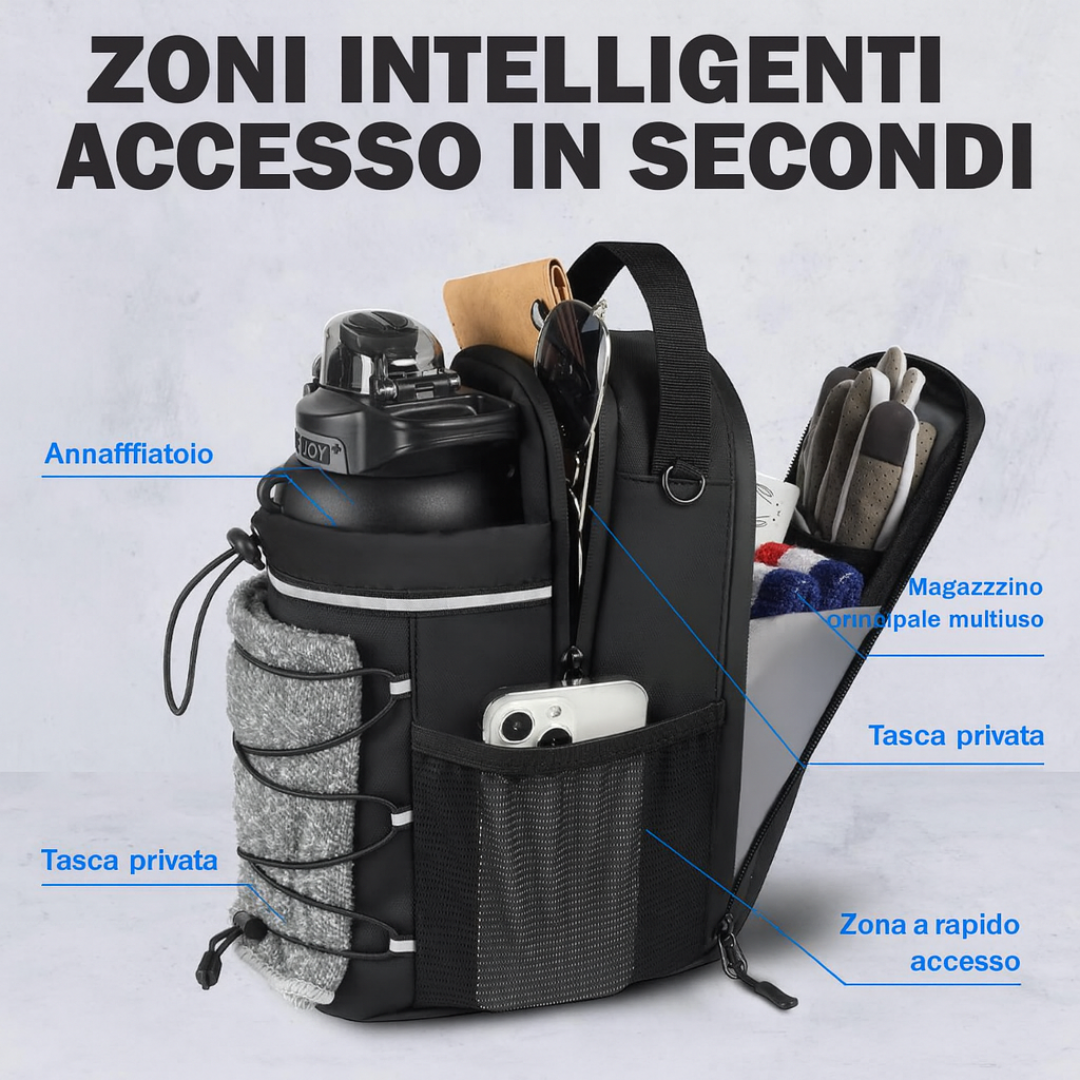 TrainMag™ – Borsa magnetica da palestra