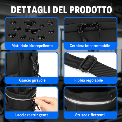 TrainMag™ – Borsa magnetica da palestra